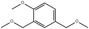 Benzene, 1-methoxy-2,4-bis(methoxymethyl)- Struktur
