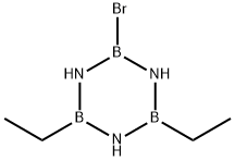 Borazine, 2-bromo-4,6-diethyl- Structure