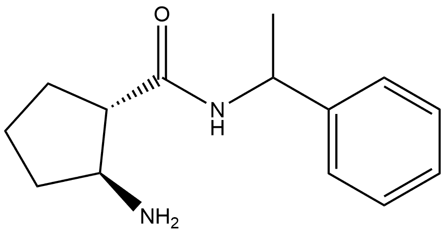 Cyclopentanecarboxamide, 2-amino-N-(1-phenylethyl)-, [1S-[1α(S*),2β]]- (9CI)