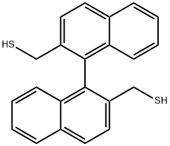 [1,1'-Binaphthalene]-2,2'-dimethanethiol Structure