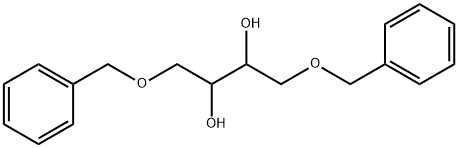2,3-Butanediol, 1,4-bis(phenylmethoxy)- Structure