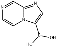 Boronic acid, B-imidazo[1,2-a]pyrazin-3-yl- Struktur
