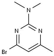 2-Pyrimidinamine, 4-bromo-N,N,6-trimethyl- Structure