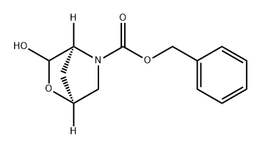 2-Oxa-5-azabicyclo[2.2.1]heptane-5-carboxylic acid, 3-hydroxy-, phenylmethyl ester, (1S,4S)-
