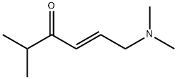 4-Hexen-3-one, 6-(dimethylamino)-2-methyl-, (E)- (9CI) Struktur