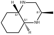 (2R,4aS,8aS)-Decahydro-2-methylquinoxaline 化学構造式