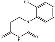 2,4(1H,3H)-Pyrimidinedione, dihydro-1-(2-hydroxyphenyl)- Structure