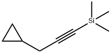 Cyclopropane, [3-(trimethylsilyl)-2-propyn-1-yl]- 化学構造式