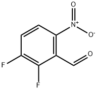 Benzaldehyde, 2,3-difluoro-6-nitro- Structure