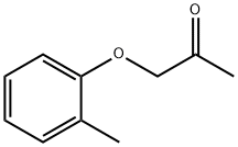 2-Propanone, 1-(2-methylphenoxy)- Structure