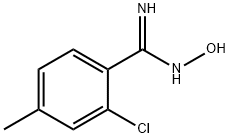 2-Chloro-N-hydroxy-4-methylbenzenecarboximidamide 结构式