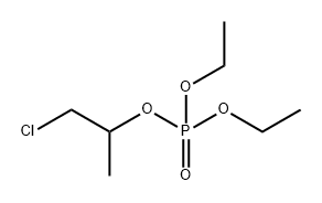 Phosphoric acid, 2-chloro-1-methylethyl diethyl ester