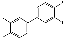 1,1'-Biphenyl, 3,3',4,4'-tetrafluoro- 化学構造式