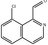 8-chloroisoquinoline-1-carbaldehyde,1367790-94-0,结构式
