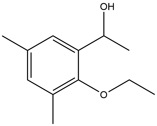 2-Ethoxy-α,3,5-trimethylbenzenemethanol,1367857-45-1,结构式