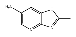 2-甲基噁唑并[4,5-B]吡啶-6-胺, 1367866-53-2, 结构式