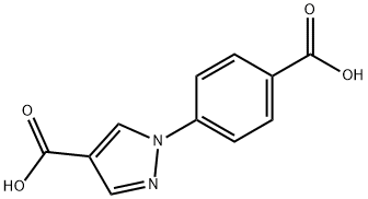 1-(4-carboxyphenyl)-1H-pyrazole-4-carboxylic acid|1-(4-CARBOXYPHENYL)-1H-PYRAZOLE-4-CARBOXYLIC ACID