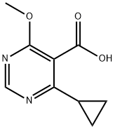 1367982-34-0 4-环丙基-6-甲氧基嘧啶-5-羧酸