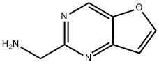 Furo[3,2-d]pyrimidine-2-methanamine 结构式