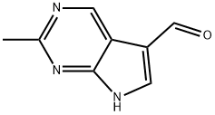 2-Methyl-7H-pyrrolo[2,3-d]pyrimidine-5-carboxaldehyde|2-甲基-7H-吡咯并[2,3-D]嘧啶-5-甲醛