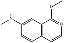 1-Methoxy-N-methylisoquinolin-7-amine Structure
