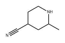 4-Piperidinecarbonitrile, 2-methyl- Struktur