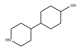 Cyclohexanol, 4-(4-piperidinyl)-,1368172-13-7,结构式
