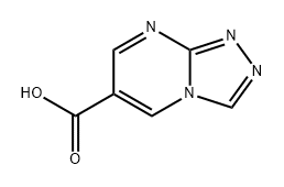 1,2,4-Triazolo[4,3-a]pyrimidine-6-carboxylic acid 化学構造式