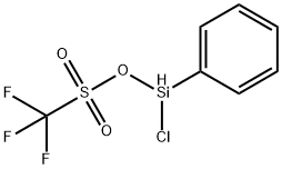 氯苯基硅烷基 三氟甲磺酸盐 结构式