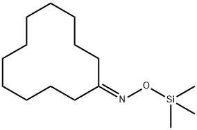 Cyclododecanone O-(trimethylsilyl)oxime,136848-31-2,结构式