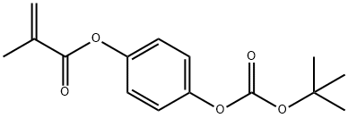 136855-97-5 4-((tert-butoxycarbonyl)oxy)phenyl methacrylate