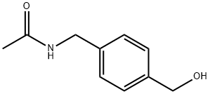 Acetamide, N-[[4-(hydroxymethyl)phenyl]methyl]- Structure