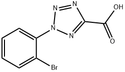 2-(2-bromophenyl)-2H-1,2,3,4-tetrazole-5-carboxyl
ic acid Structure