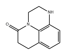 1H,5H-Pyrido[1,2,3-de]quinoxalin-5-one, 2,3,6,7-tetrahydro- 结构式