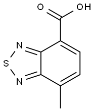 2,1,3-Benzothiadiazole-4-carboxylic acid, 7-methyl-|7-甲基苯并[C][1,2,5]噻二唑-4-羧酸