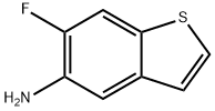 Benzo[b]thiophen-5-amine, 6-fluoro- Structure