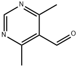5-Pyrimidinecarboxaldehyde, 4,6-dimethyl- Struktur
