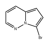 Pyrrolo[1,2-b]pyridazine, 7-bromo- Struktur