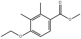 4-Ethoxy-2,3-dimethylbenzoic acid methyl ester 结构式