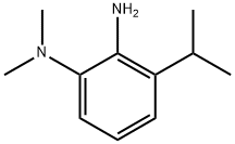1,2-Benzenediamine, N1,N1-dimethyl-3-(1-methylethyl)- Struktur