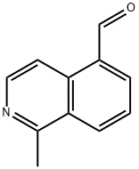 1-Methylisoquinoline-5-carbaldehyde Structure