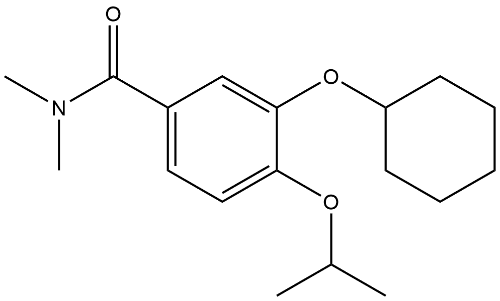 1369824-29-2 3-(Cyclohexyloxy)-N,N-dimethyl-4-(1-methylethoxy)benzamide