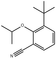 3-(tert-Butyl)-2-(1-methylethoxy)-benzonitrile Structure