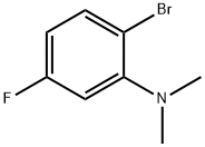 2-Bromo-5-fluoro-N,N-dimethylaniline Structure