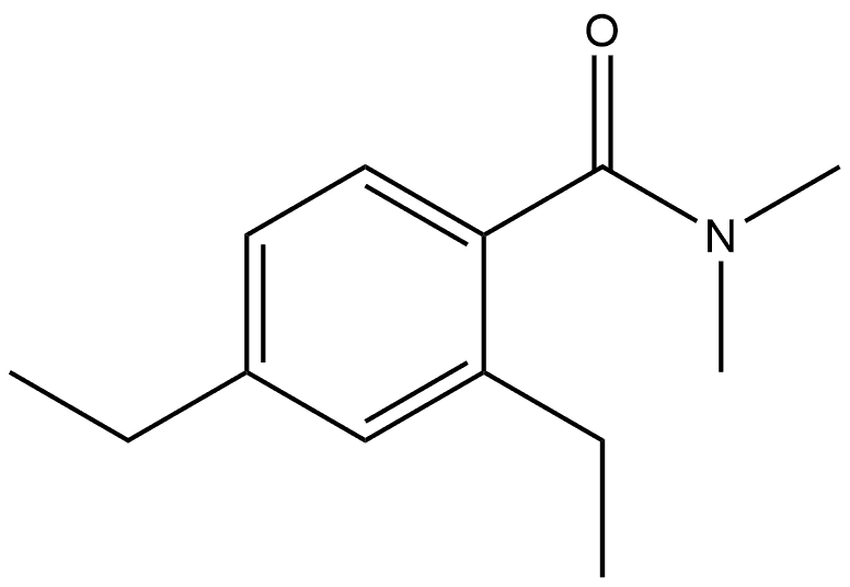 2,4-Diethyl-N,N-dimethylbenzamide,1369909-61-4,结构式