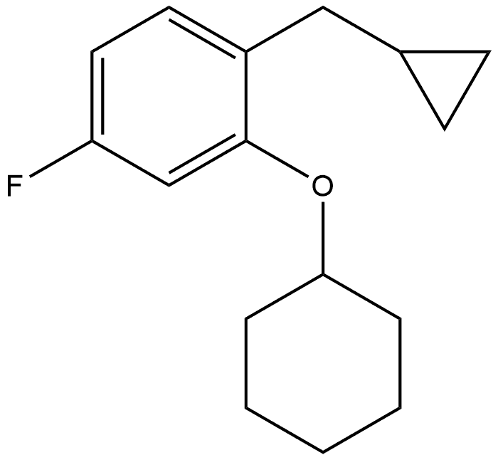 1369920-26-2 2-(cyclohexyloxy)-1-(cyclopropylmethyl)-4-fluorobenzene