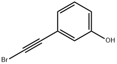 Phenol, 3-(2-bromoethynyl)- Structure