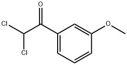 Ethanone, 2,2-dichloro-1-(3-methoxyphenyl)- 化学構造式