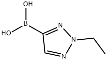 (2-Ethyl-2H-1,2,3-triazol-4-yl)boronic acid Struktur