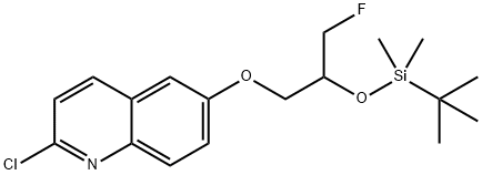 Quinoline, 2-chloro-6-[2-[[(1,1-dimethylethyl)dimethylsilyl]oxy]-3-fluoropropoxy]-